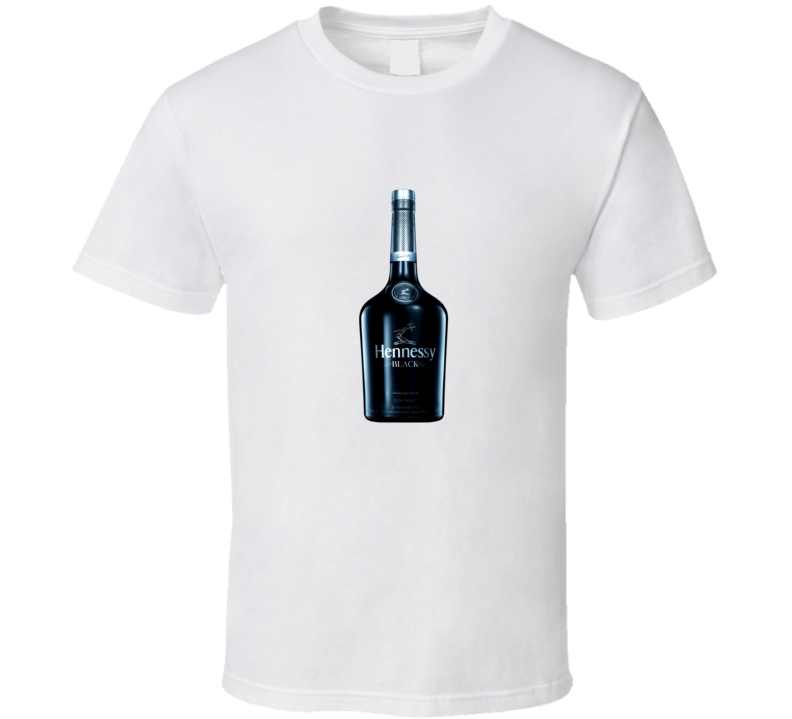 Black Cognac Alcoholic bottle T Shirt Black Cognac Alcoholic bottle T Shirt