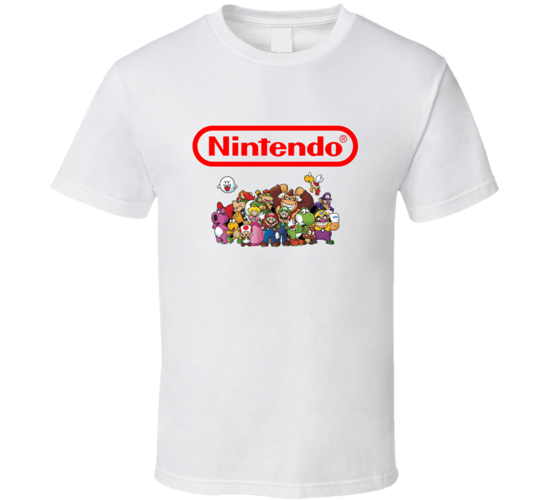 Nintendo Characters T Shirt Nintendo Characters T Shirt