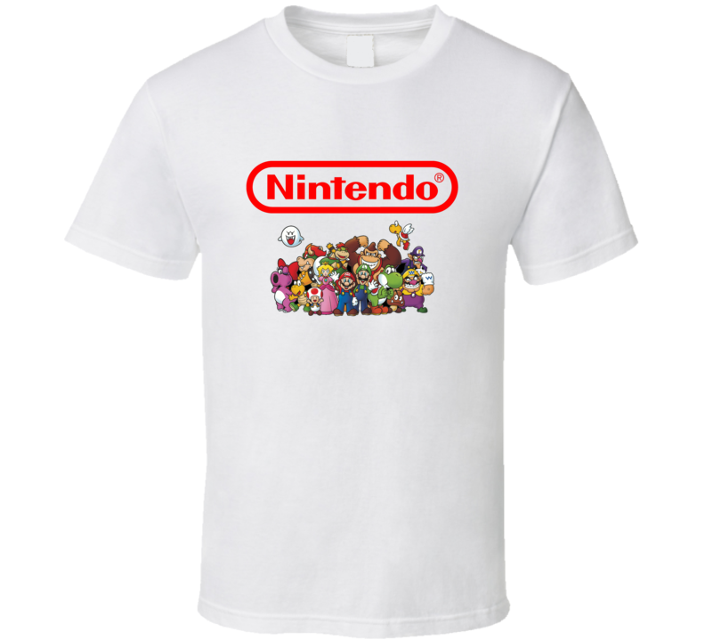 Nintendo Characters T Shirt