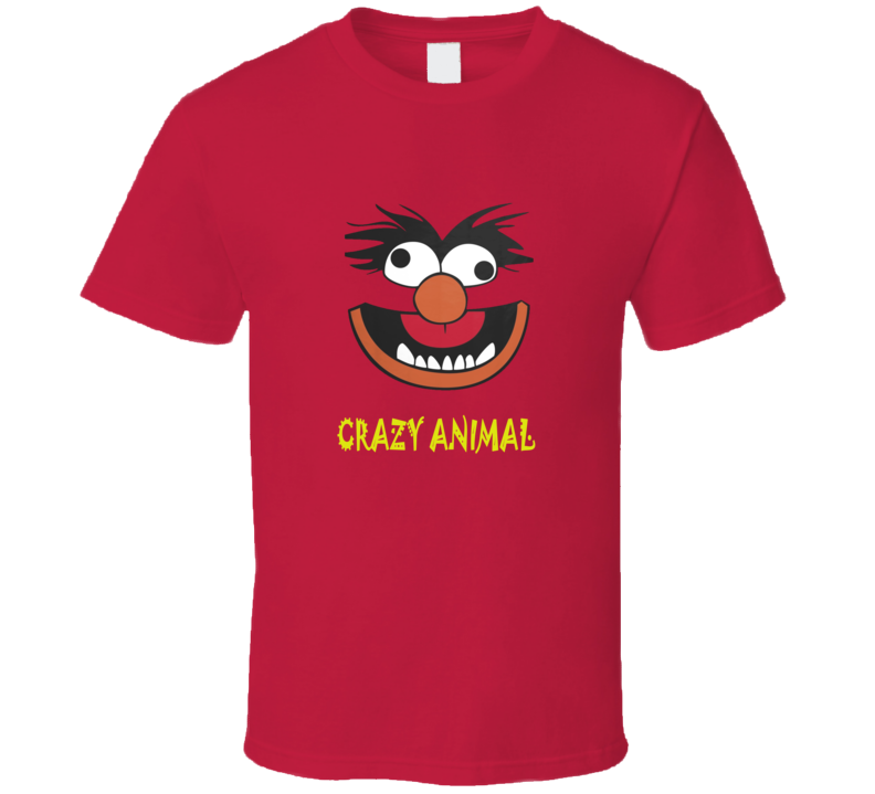 Crazy Animal Muppets T Shirt