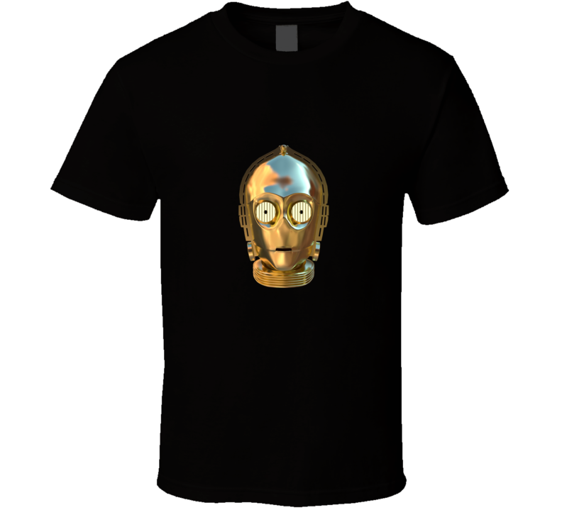 C3P0 Star Wars Treck T-shirt C3P0 Star Wars Treck T-shirt
