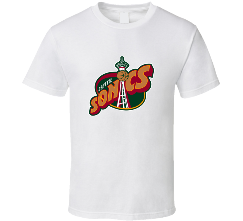 Retro Seattle Super Sonics T Shirt Retro Seattle Super Sonics T Shirt
