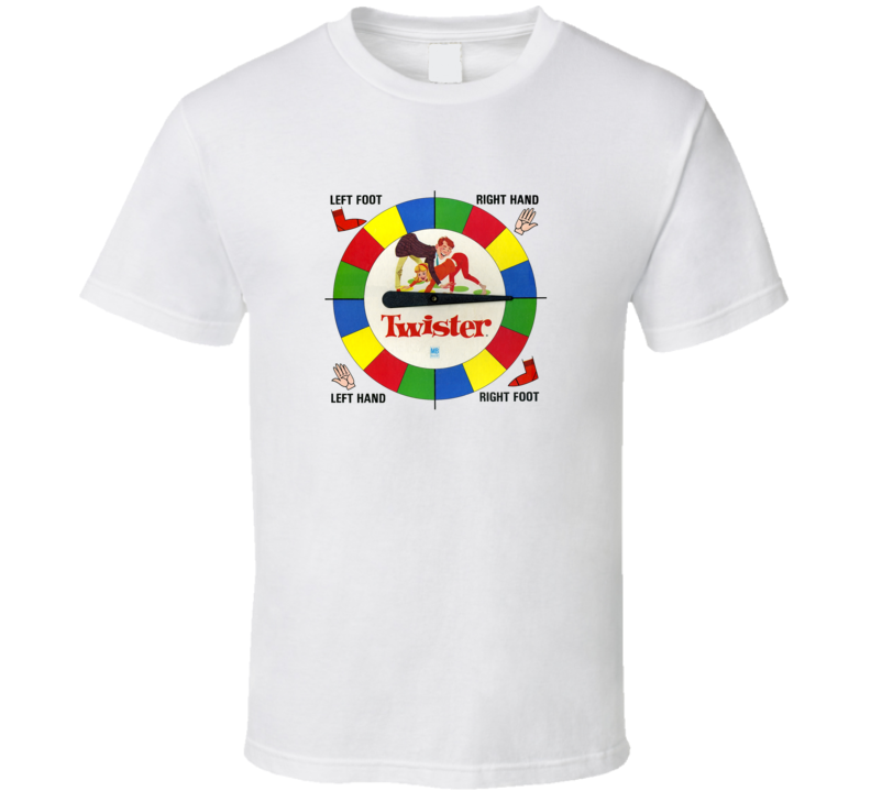 Old School Funy Twister Board Game T Shirt Old School Funy Twister Board Game T Shirt