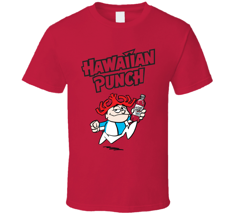 Hawaiian Punch Drink Cartoon Guy T Shirt