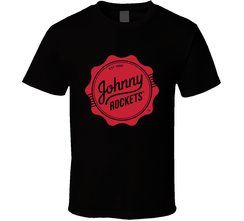 Cool Johnny Rockets Fast Food Restaurant T-shirt