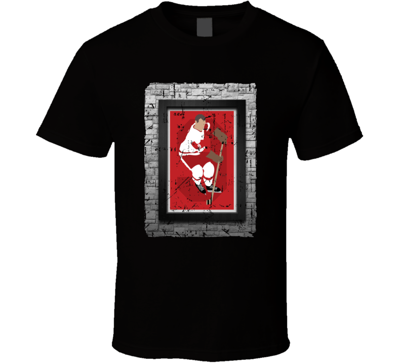 Gordie Howe Cartoon Sketch T-shirt Gordie Howe Cartoon Sketch T-shirt