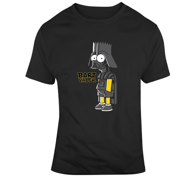 Bart Vader Darth Vader Parody T Shirt Bart Vader Darth Vader Parody T Shirt