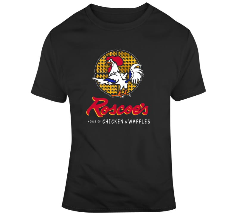 Roscoe's chicken and waffles t shirt Clearance