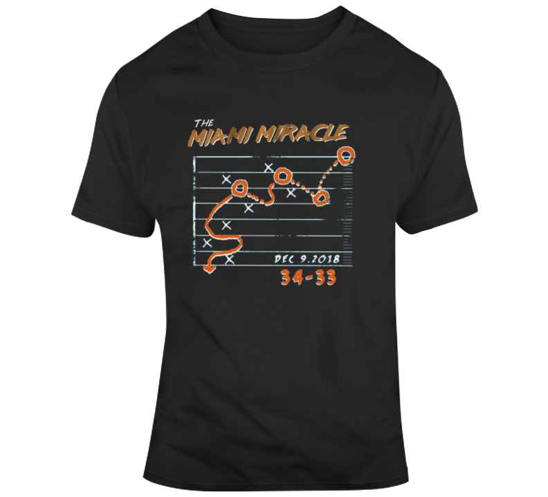 Cool Miami Miracle Play Grunge Look T-shirt Cool Miami Miracle Play Grunge Look T-shirt
