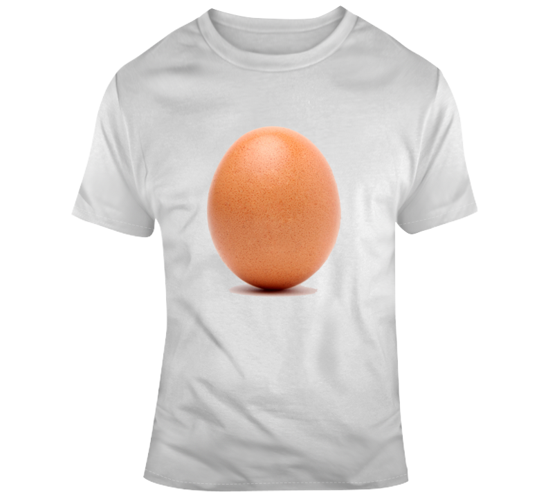 Most Liked Instragam Post World Record Egg T-shirt Most Liked Instragam Post World Record Egg T-shirt