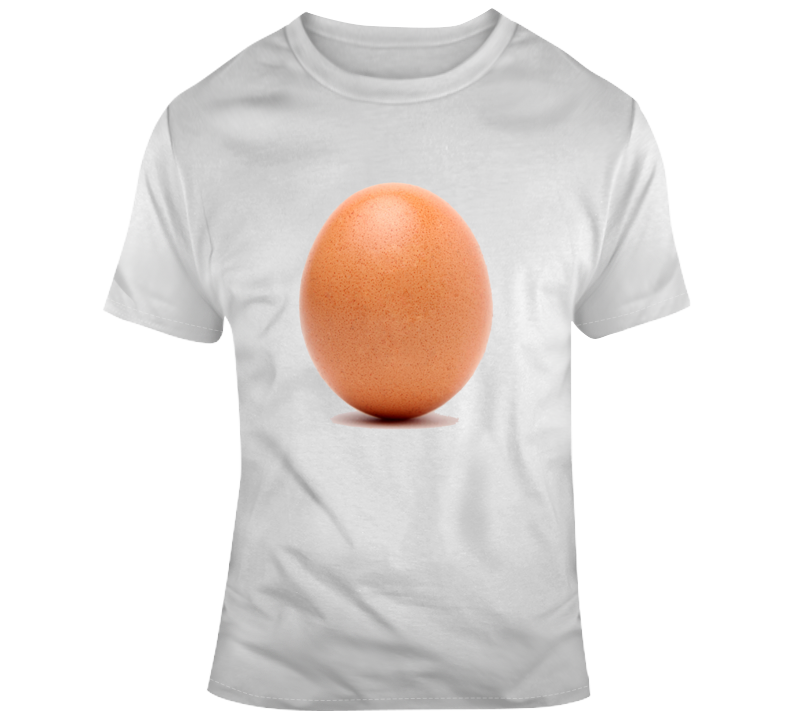 Most Liked Instragam Post World Record Egg T-shirt