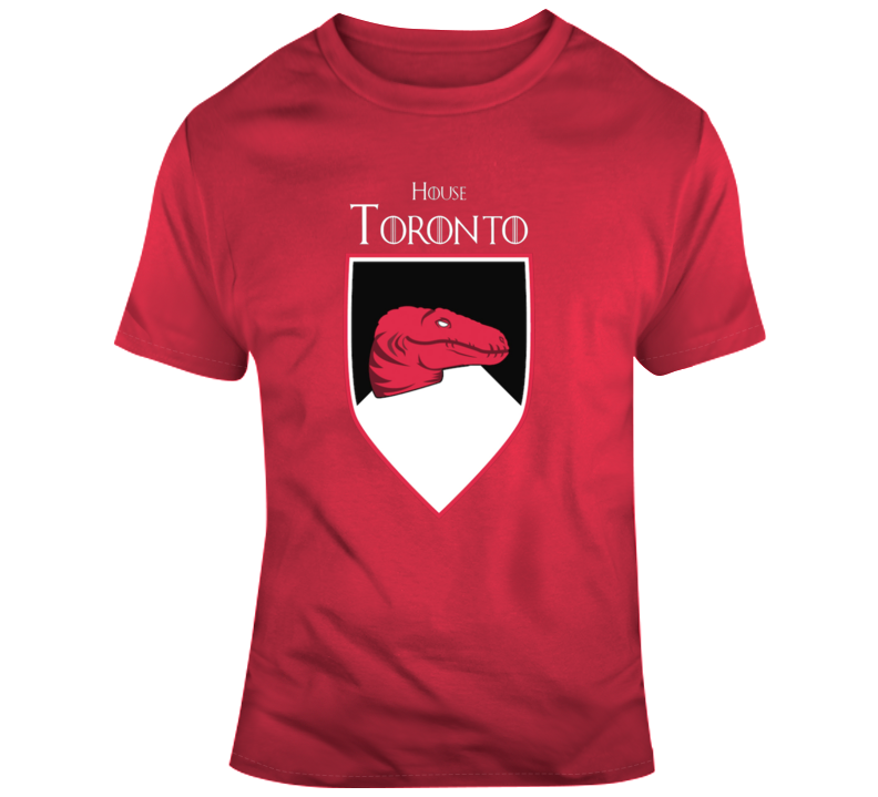 House Of Toronto Raptors Games Of Thrones Parody T-shirt