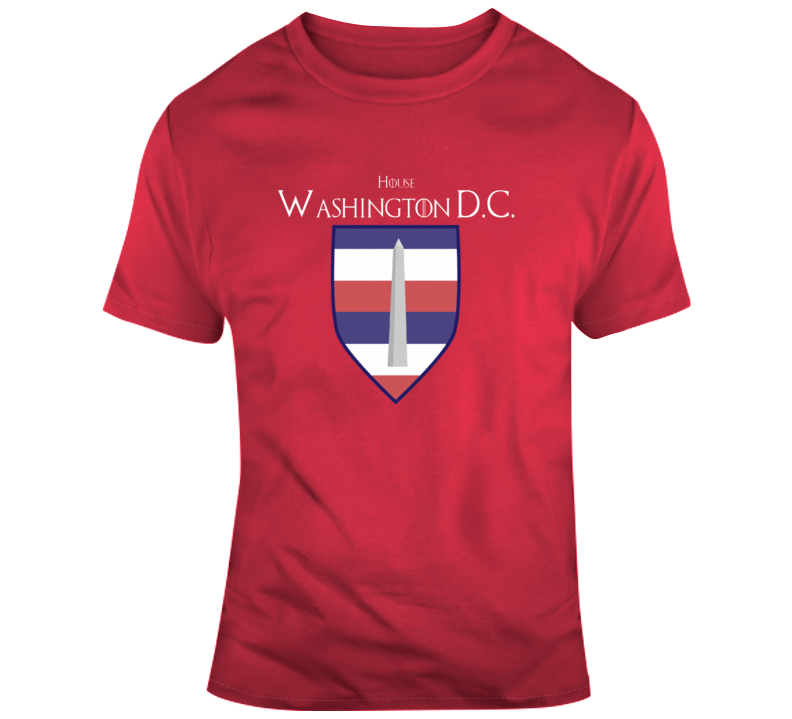 House Of Washington Wizards Games Of Thrones Parody T-shirt House Of Washington Wizards Games Of Thrones Parody T-shirt