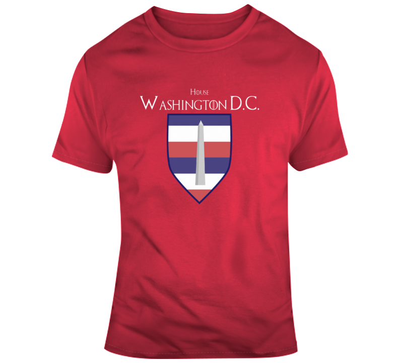 House Of Washington Wizards Games Of Thrones Parody T-shirt