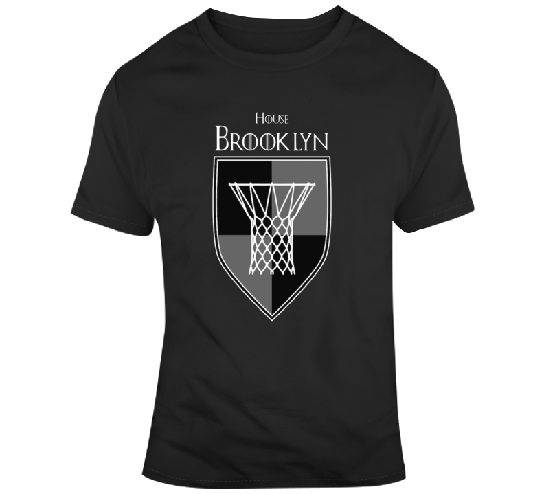 House Of Brooklyn Nets Games Of Thrones Parody T-shirt House Of Brooklyn Nets Games Of Thrones Parody T-shirt