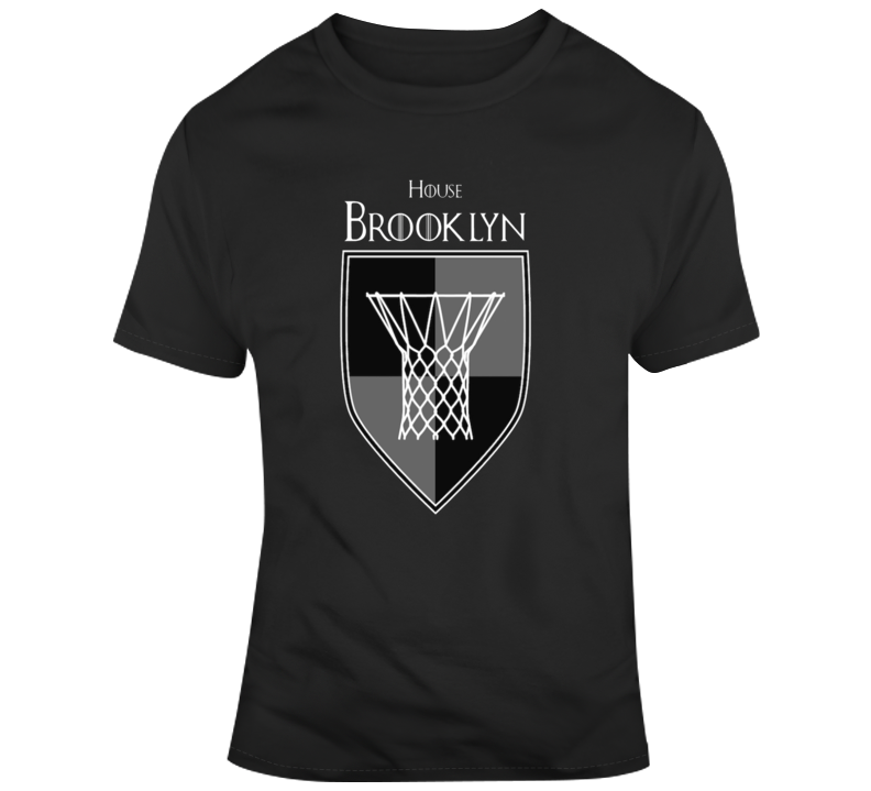 House Of Brooklyn Nets Games Of Thrones Parody T-shirt