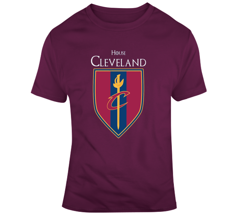House Of Cleveland Cavaliers Game Of Thrones Parody T-shirt House Of Cleveland Cavaliers Game Of Thrones Parody T-shirt
