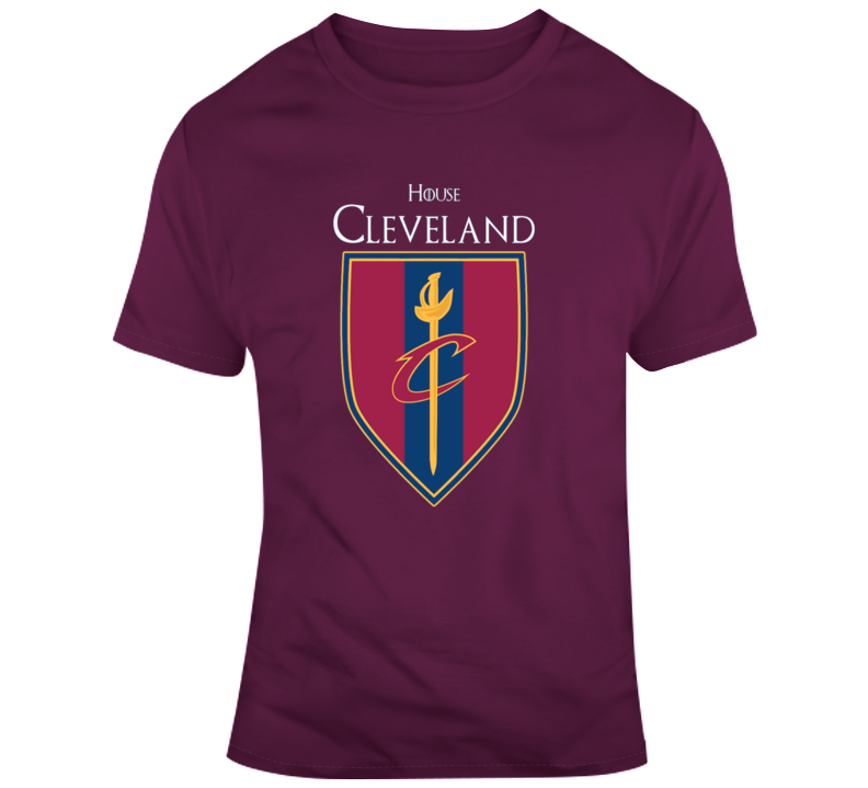 House Of Cleveland Cavaliers Game Of Thrones Parody T-shirt