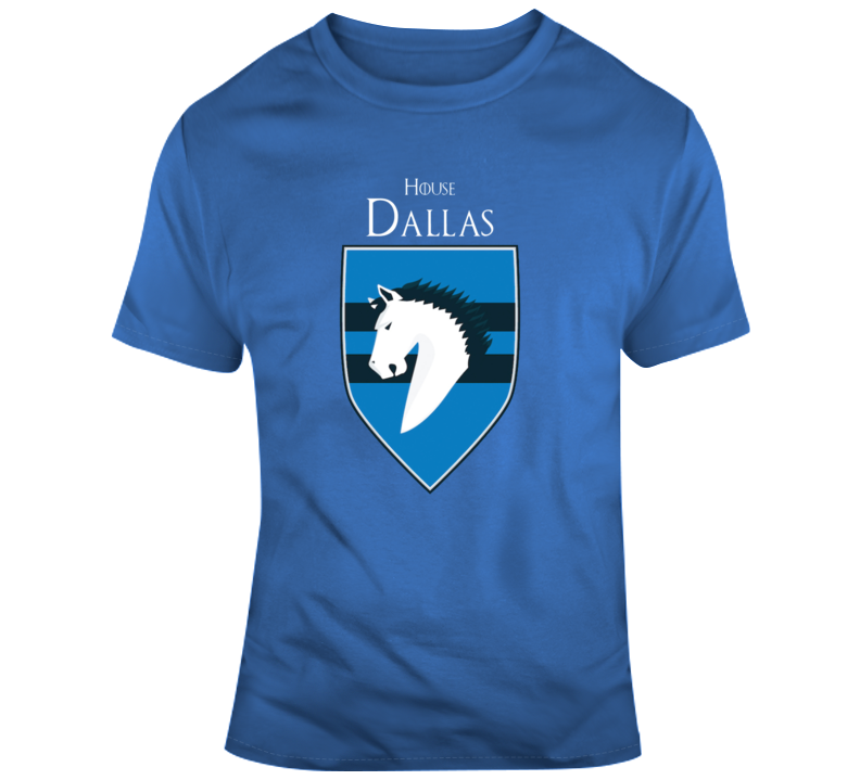 House Of Dallas Mavericks Games Of Thrones Parody T-shirt