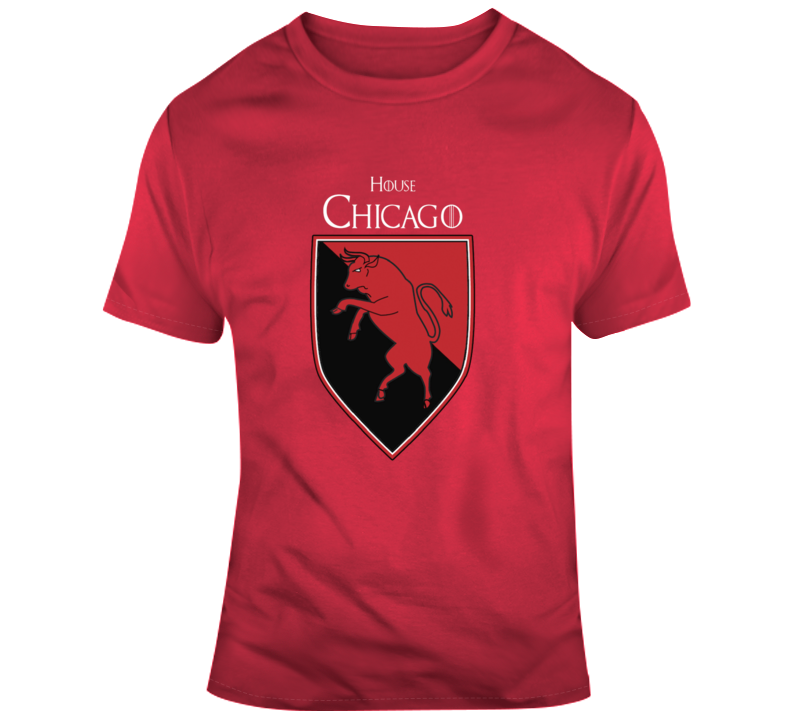 House Of Chicago Bulls Game Of Thrones Parody T-shirt