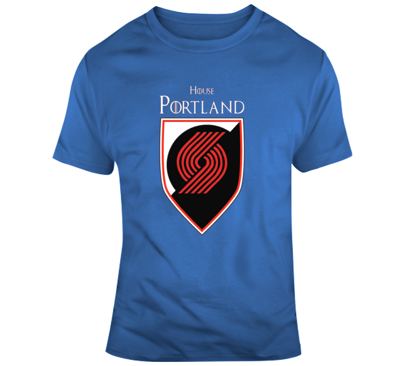 House Of Portland Trail Blazers Games Of Thrones Parody T-shirt