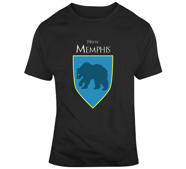 House Of Memphis Grizzlies Game Of Thrones Parody T-shirt