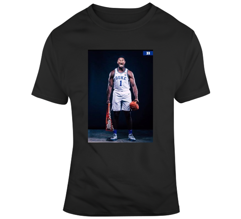 Zion Williamson Basketball Duke Brothers Basketball T-shirt