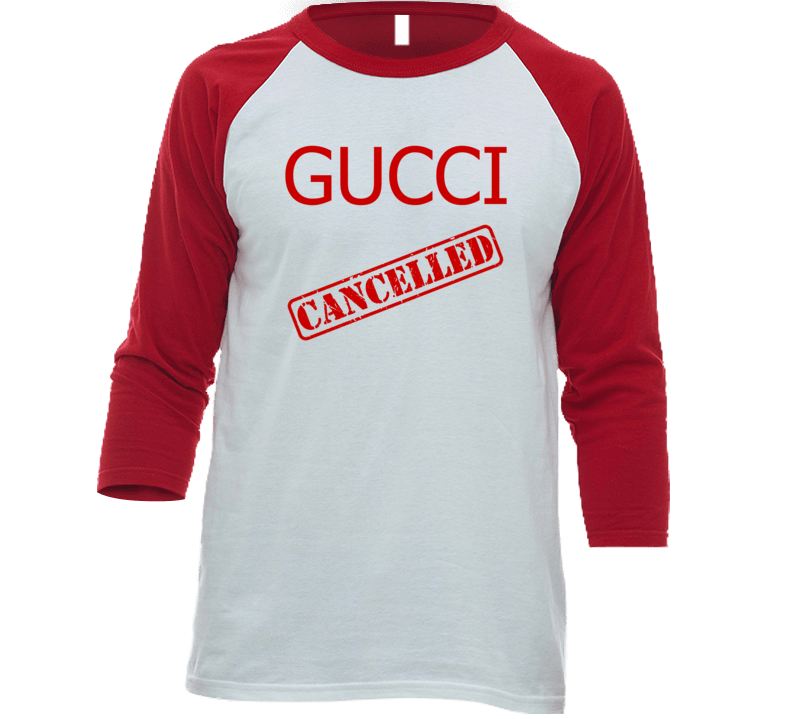 Cool Gucci Cancelled Political Parody T-shirt