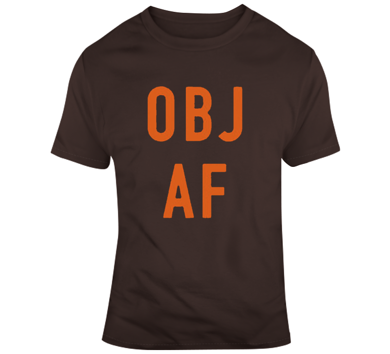 Odell Beckham Jr Obj Af T-shirt Odell Beckham Jr Obj Af T-shirt