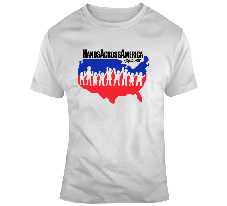 Us Movie Hands Across America T-shirt Us Movie Hands Across America T-shirt