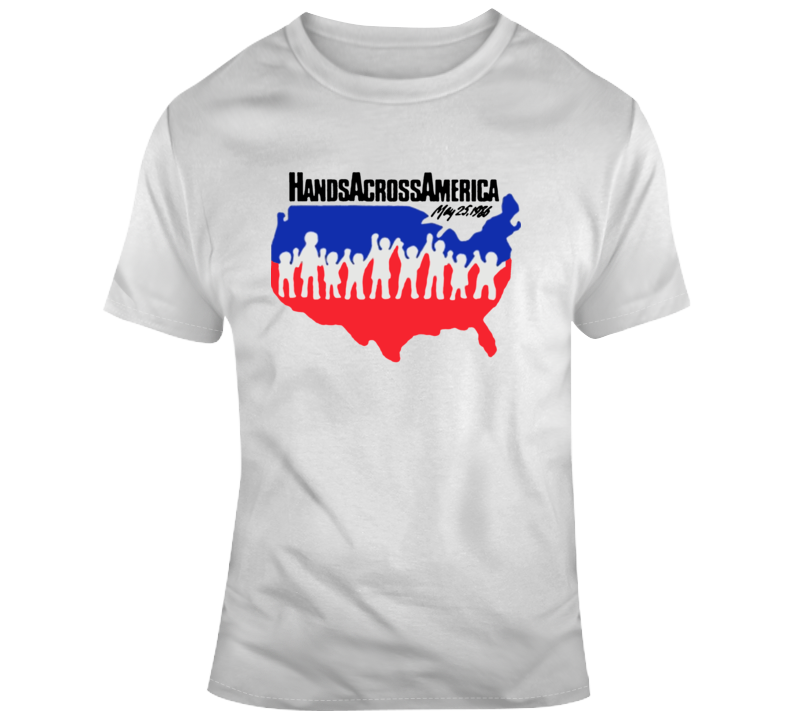 Us Movie Hands Across America T-shirt