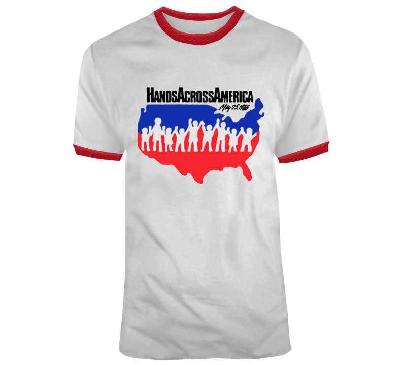 Hands Across America T-shirt