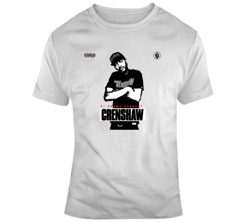 Nipsey Hussle 1000 Dollar Crenshaw Album Mixtape T-shirt Nipsey Hussle 1000 Dollar Crenshaw Album Mixtape T-shirt