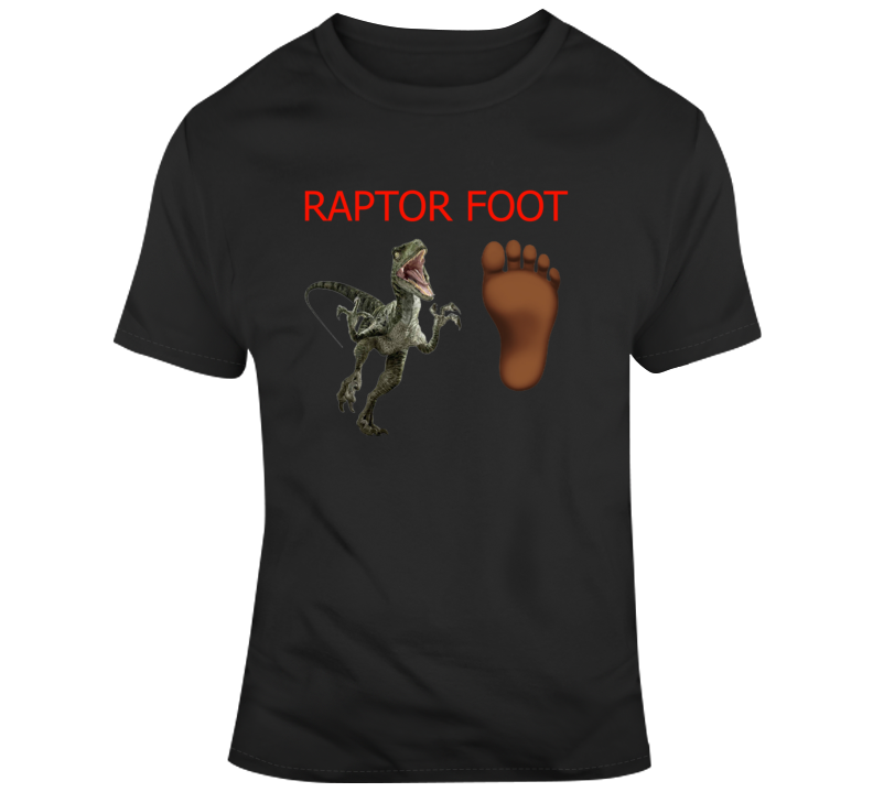 Cool Raptor Foot Raptors Foot T Shirt