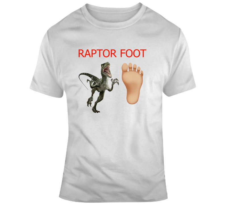 Raptors Foot Raptors We The North T Shirt