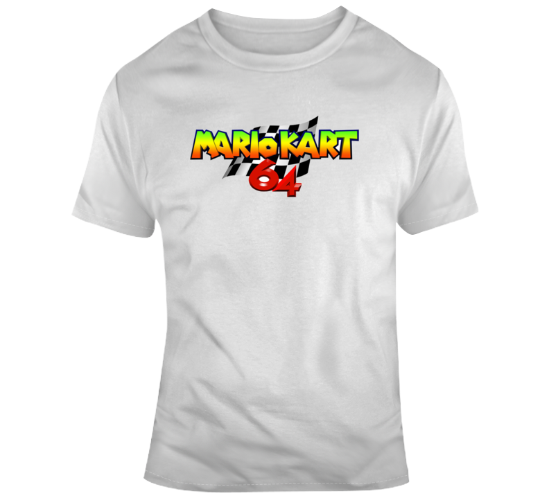 Mario Cart 64 Retro T Shirt Mario Cart 64 Retro T Shirt