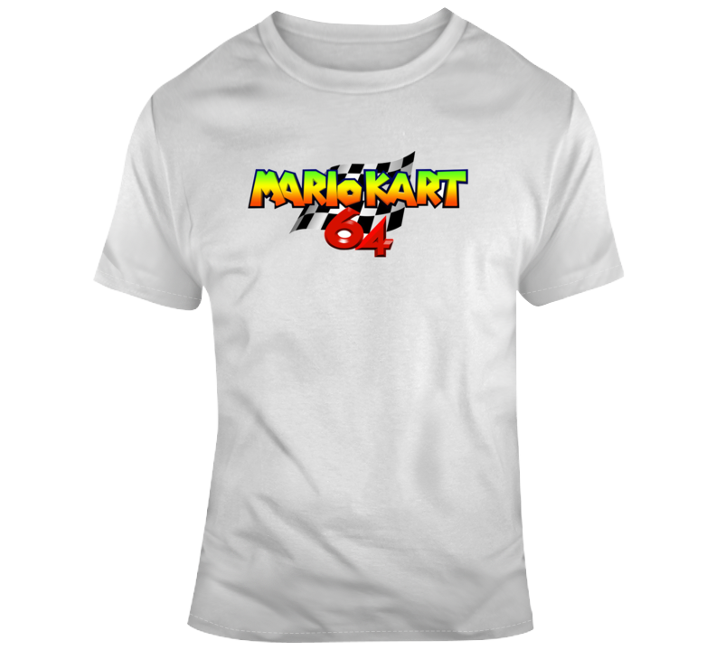 Mario Cart 64 Retro T Shirt