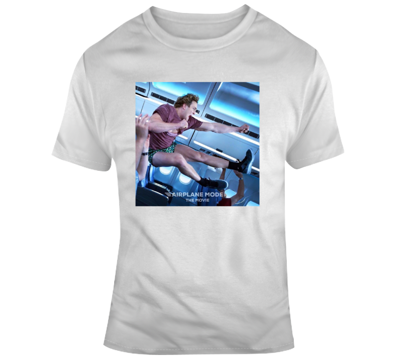 Cool Airplane Mode Logan Paul Movie Cover Fan T Shirt