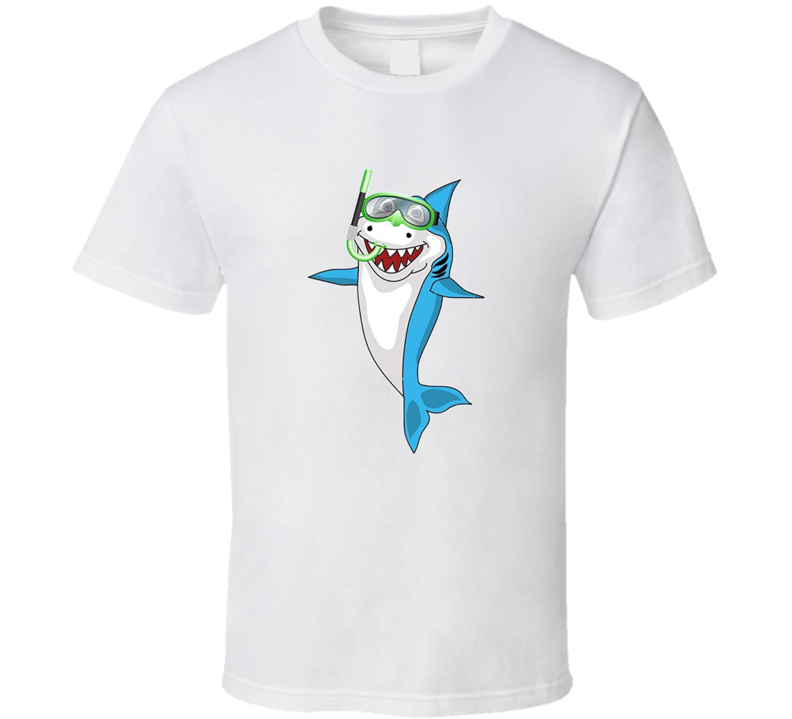 Shark Snorkel T Shirt