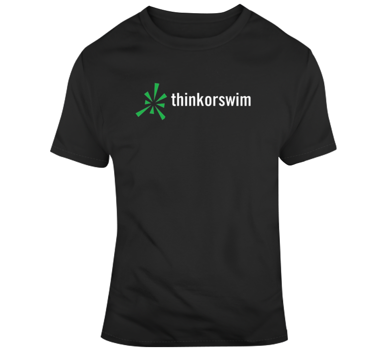 Think Or Swim Trading Platform Logo T Shirt Think Or Swim Trading Platform Logo T Shirt