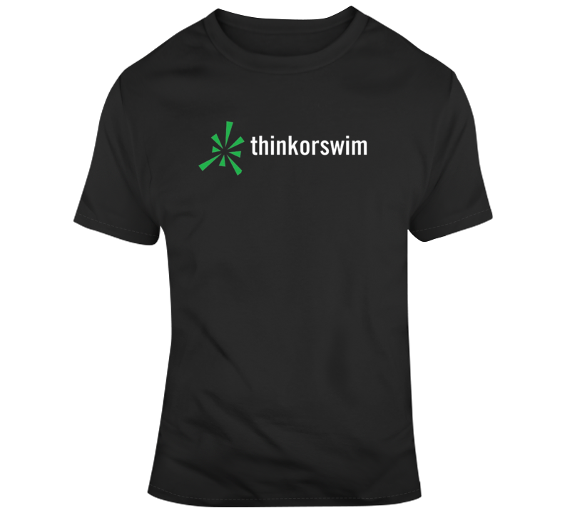 Think Or Swim Trading Platform Logo T Shirt