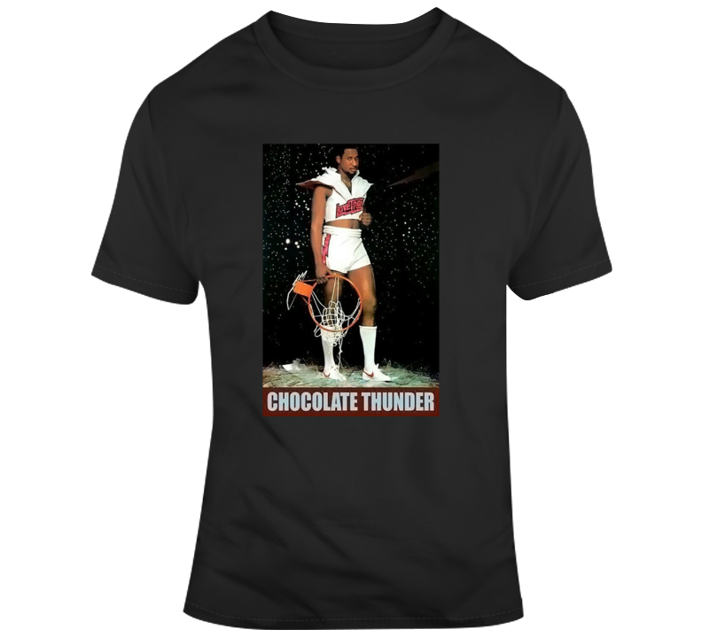 Retro Chocolate Thunder Daryl Dawkins T Shirt Retro Chocolate Thunder Daryl Dawkins T Shirt