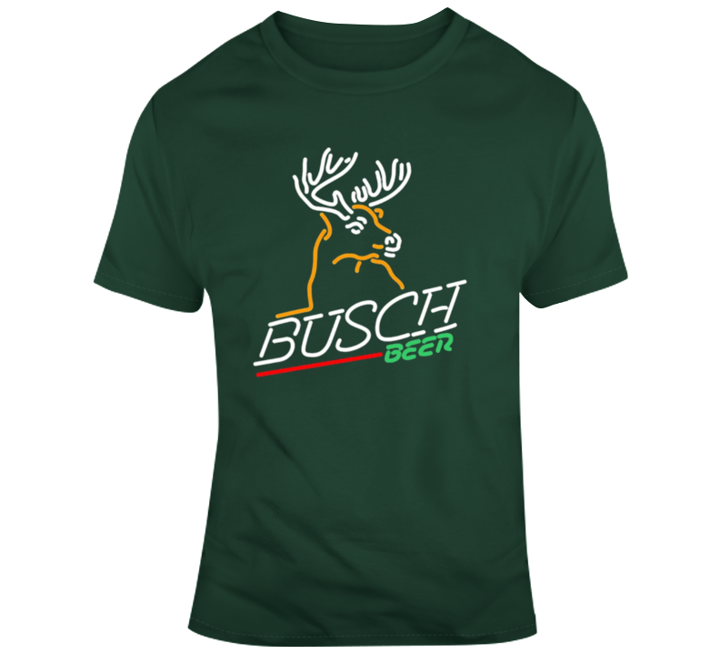 Busch Beer Company Logo Fan T Shirt