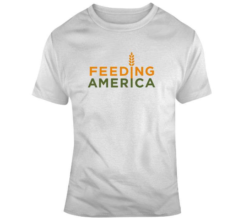 Feeding America Company Logo Fan T Shirt Feeding America Company Logo Fan T Shirt