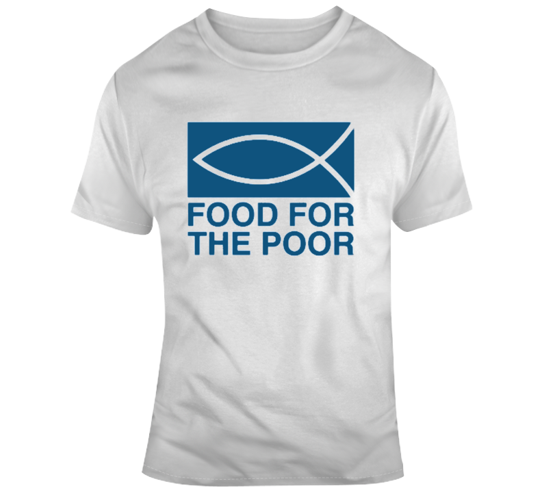 Food For The Poor Company Logo Fan T Shirt