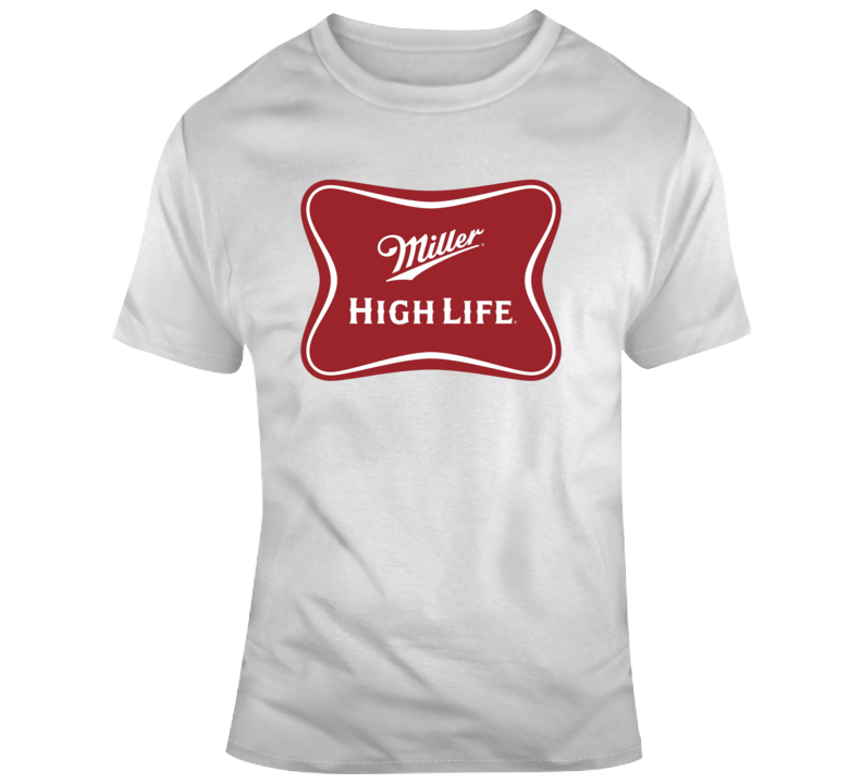 Miller High Life Company Beer Logo Fan T Shirt Miller High Life Company Beer Logo Fan T Shirt