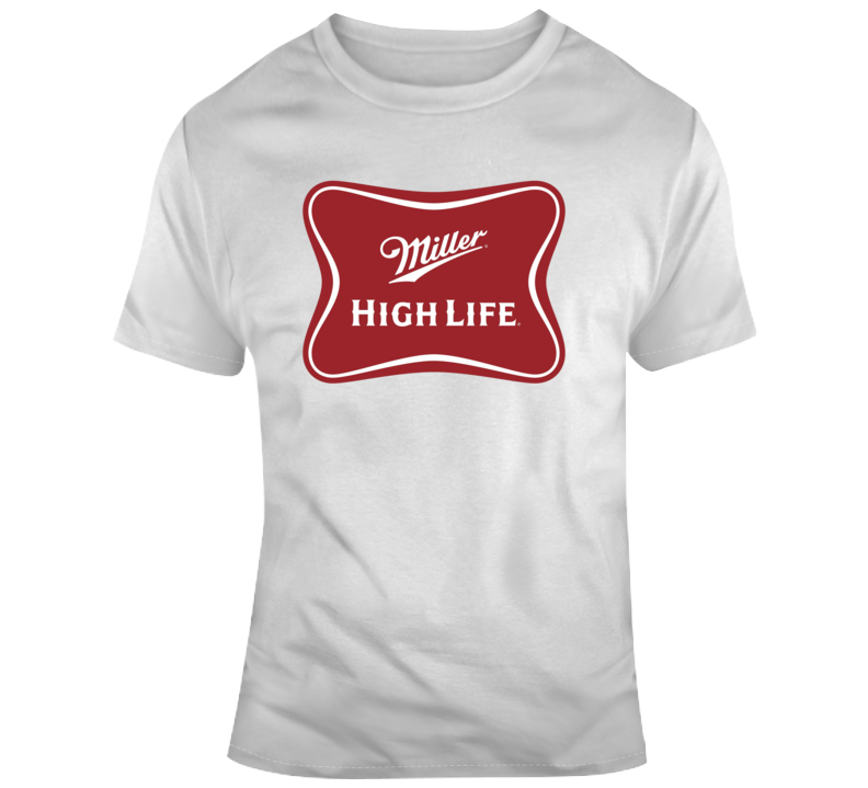 Miller High Life Company Beer Logo Fan T Shirt