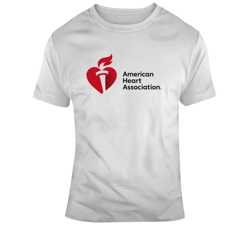 American Heart Association Company Logo Aha Fan T Shirt