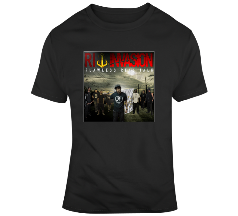 Flawless Real Talk Ri Invasion Album Cover Fan T Shirt