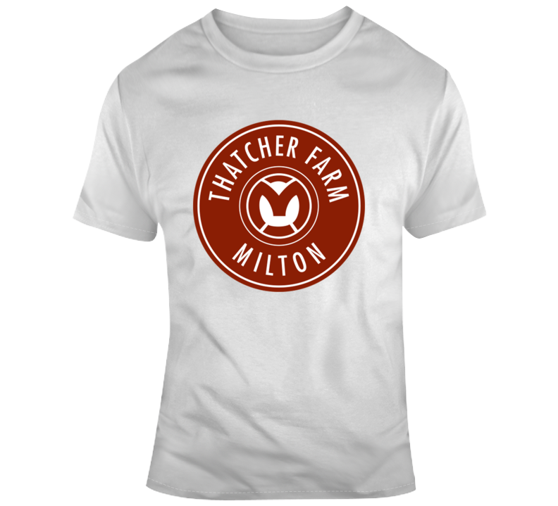 Thatcher Farm Milk Company Logo T Shirt Thatcher Farm Milk Company Logo T Shirt